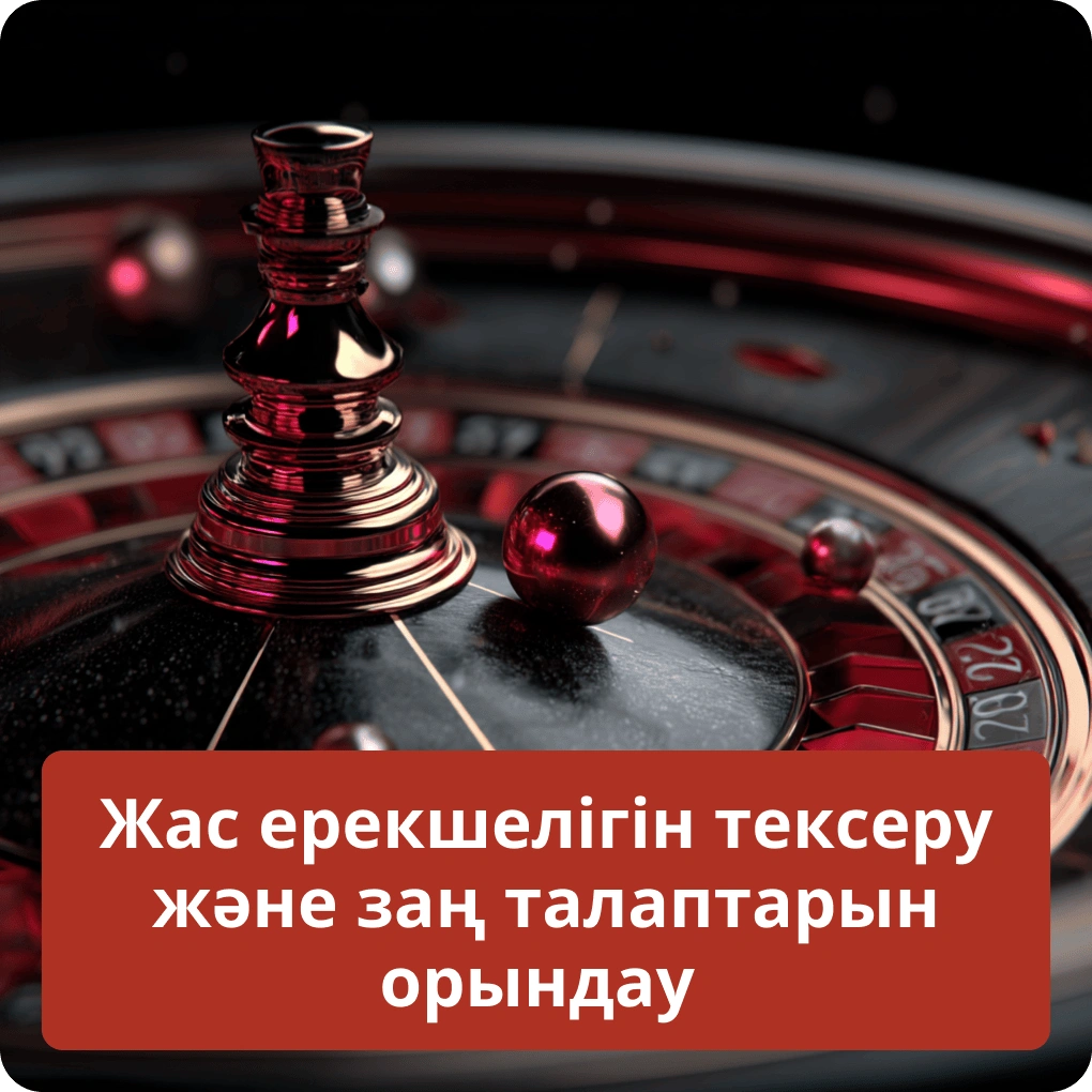 Жас ерекшелігін тексеру және заң талаптарын орындау саясатымыз Жас ерекшелігін тексеру және заң талаптарын орындау
