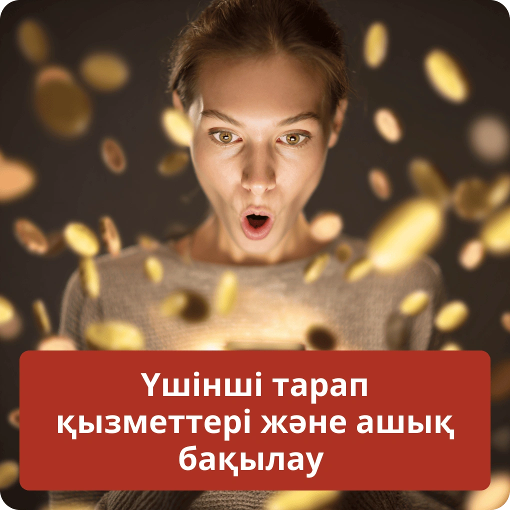 Үшінші тарап қызметтерін пайдалану және ашық бақылау саясатымыз Үшінші тарап қызметтері және ашық бақылау